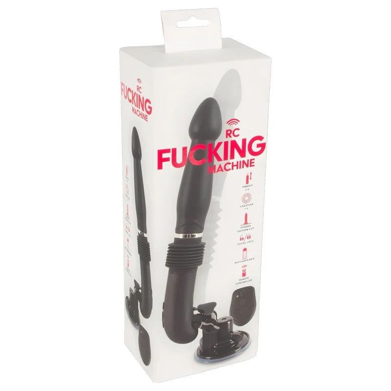 You2Toys–RCFickmaschine–akkubetriebenerStoßvibrator(schwarz)