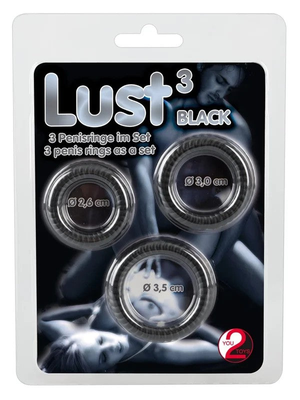 You2ToysLust3Penisringeschwarz