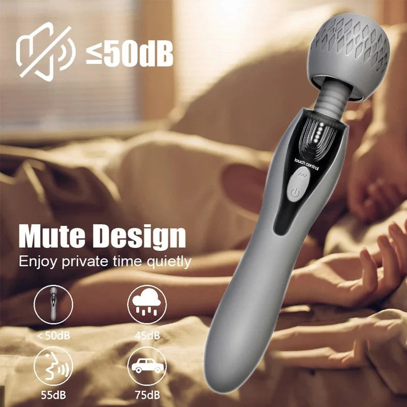 Zauberstab-Vibrator–Doppelend-G-Punkt-Klitoris-Stimulator,weiblichesSexspielzeug