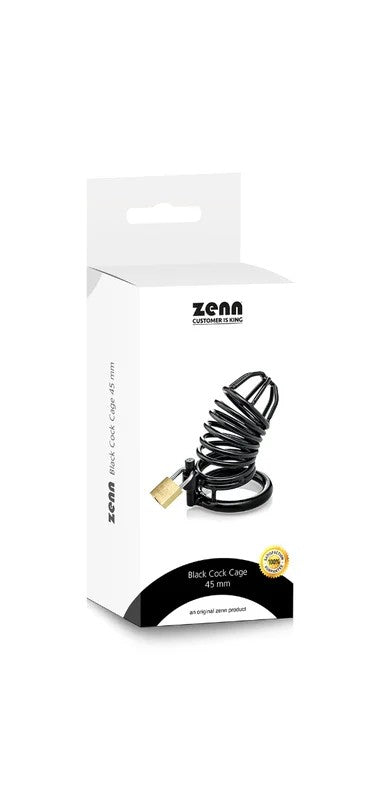 ZennBlackCockCage45mm