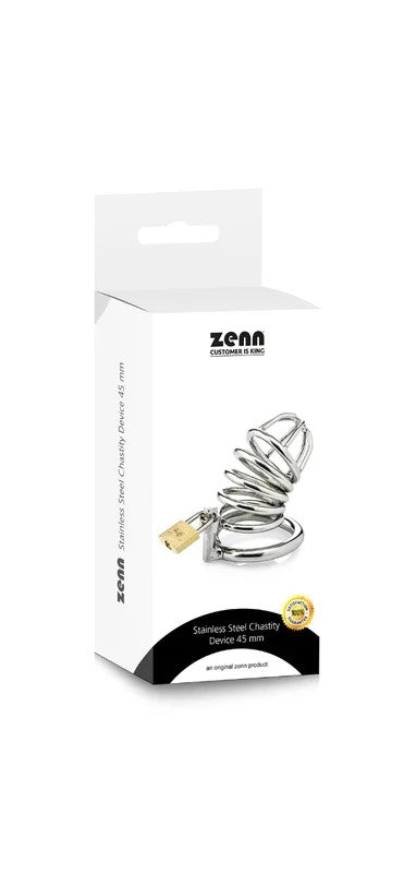 ZennStainlessSteelChastityDevice45mm