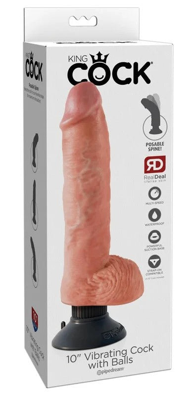 10“VibratingCockwithBalls