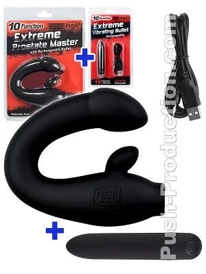 10FunctionExtremeProstateMaster+RechargeablePowerBullet