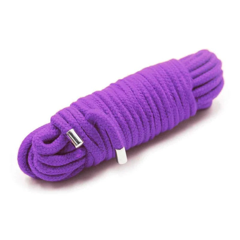 20MeterBDSMCottonRopePurple