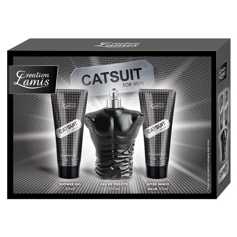 3-teiligesParfum-Set„CatsuitforMen“