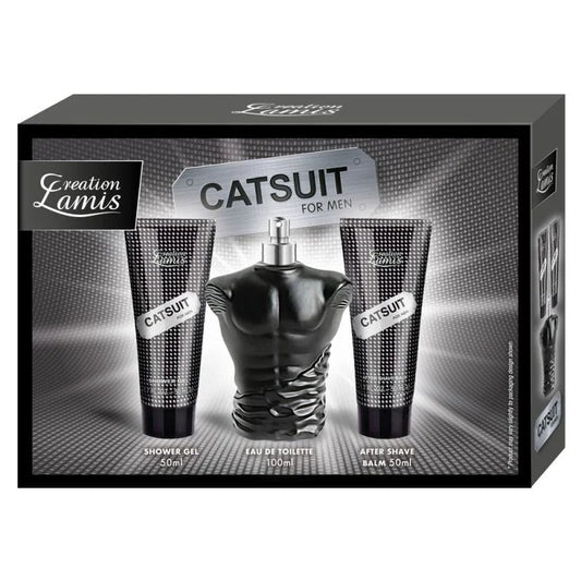 3-teiligesParfum-Set„CatsuitforMen“