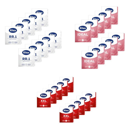 30(10x3er)RitexKondome–Automatenpackung–verschiedeneSorten–MadeinGermany
