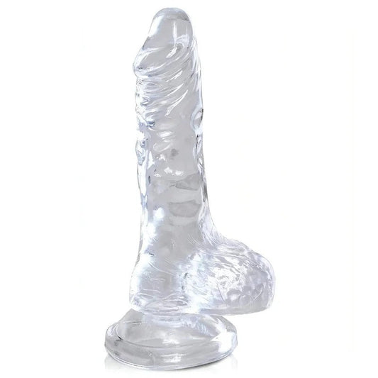 4″durchsichtigerJelly-Mini-Dildo