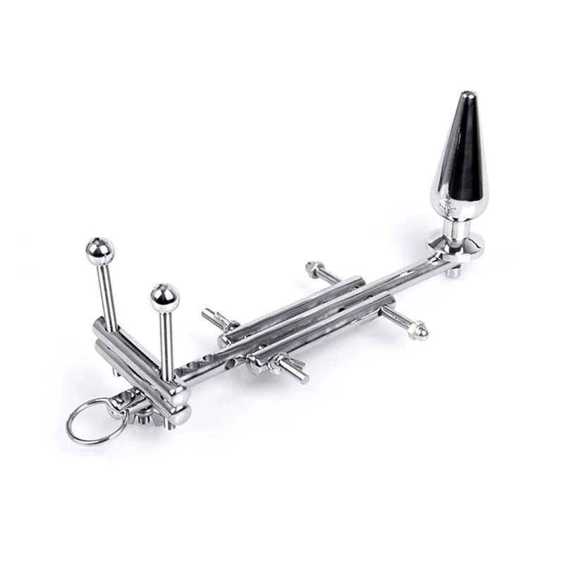 4in1CockandBallTortureDevice–4-teilig–Edelstahl