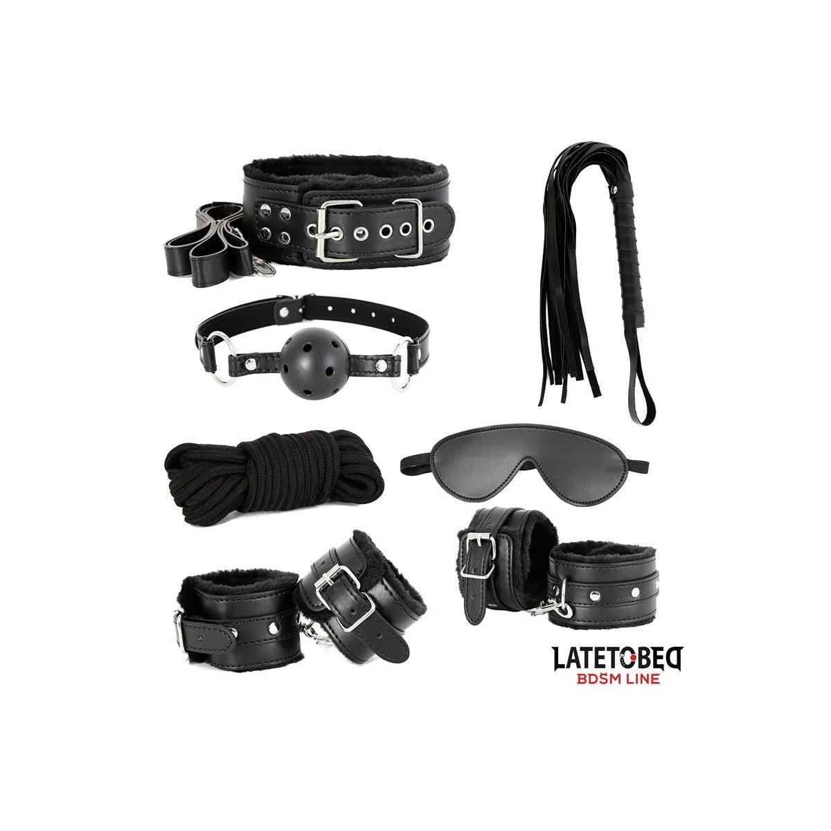 7-TEILIGESBONDAGE-SETVONLATETOBEDBDSMLINE