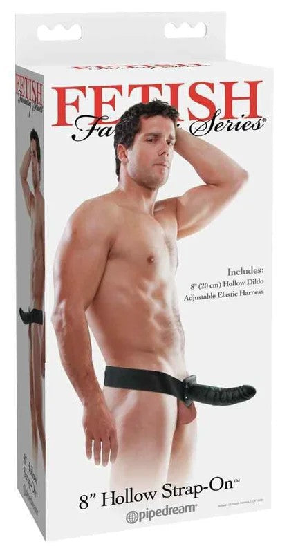 8“HollowStrap-onBlack