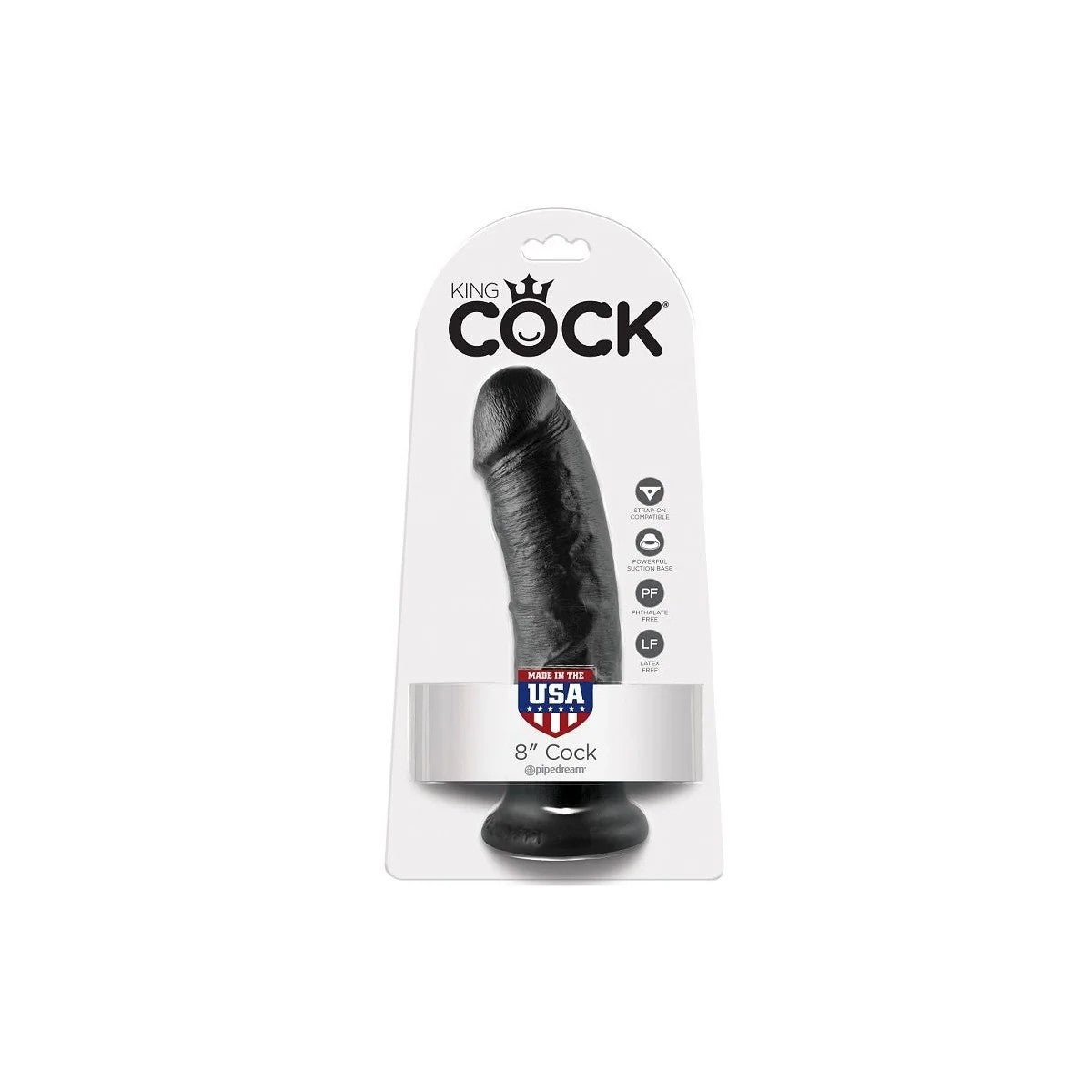 8DILDOSCHWARZ20.3CMVONKINGCOCK
