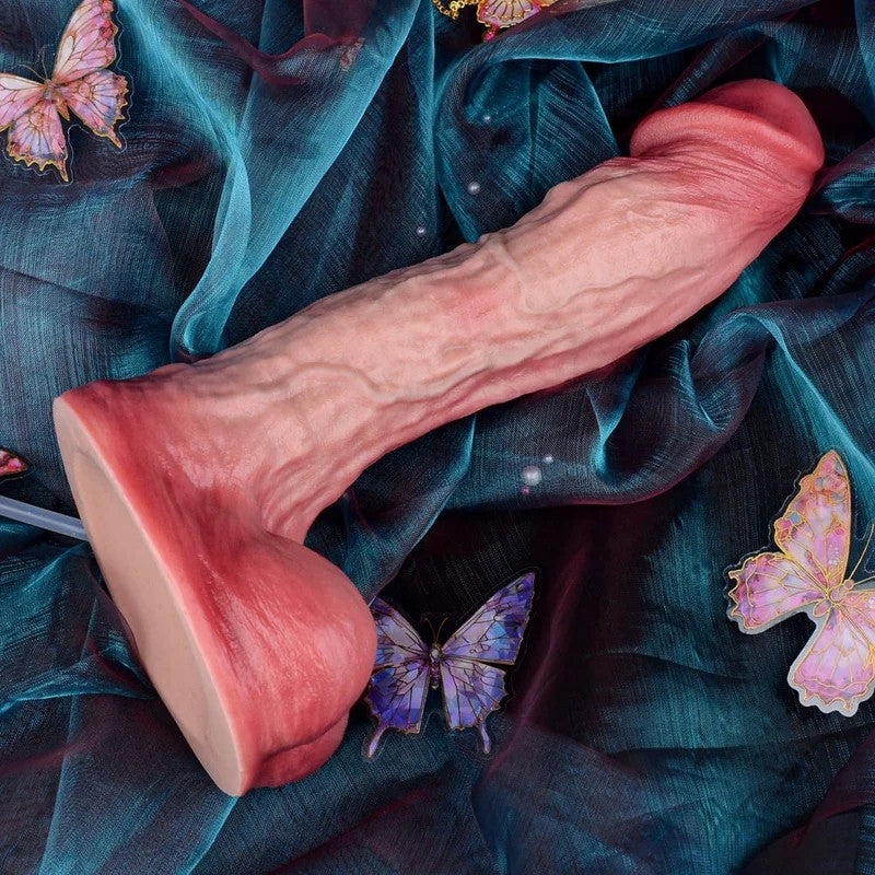 9ZollextralangerSquirt-Dildo–realistischerFleischschwanzausSilikonfürvaginaleMasturbationundAnalsex