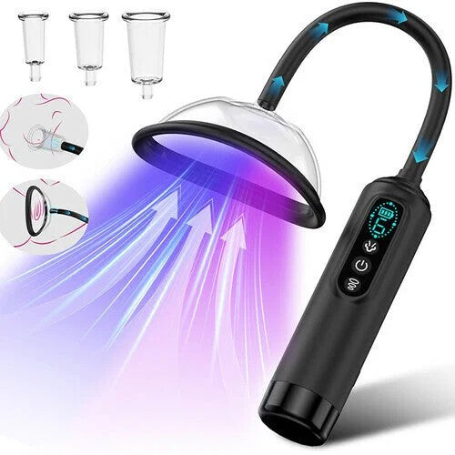 Acmejoy–AutomaticVacuumNipplePump&VaginaPussyPumpWith5Cups