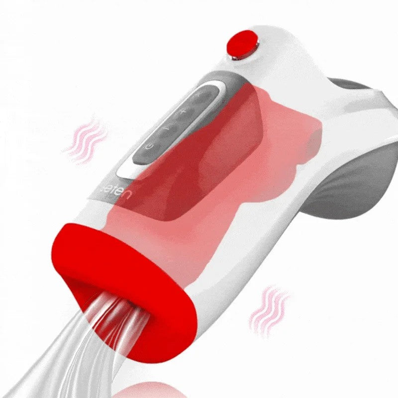 Acmejoy–Leten10VibrationsDeepThroatAirControlVacuumSuckingBlowjobMasturbatorMaleStroker