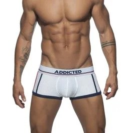 AddictedOpenSportMeshTrunk–White