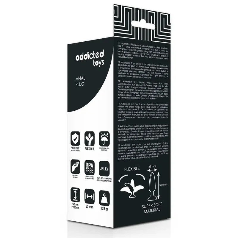 ADDICTEDTOYS–ANALPLUG14CM