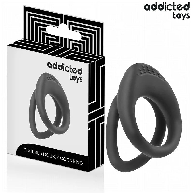 ADDICTEDTOYS–DOPPELTSTRUKTURIERTERPENISRING