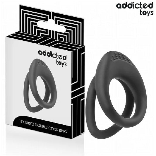 ADDICTEDTOYS–DOPPELTSTRUKTURIERTERPENISRING