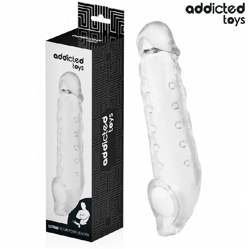 ADDICTEDTOYS–TRANSPARENTEPENISHÜLSEGRÖSSEM27CM