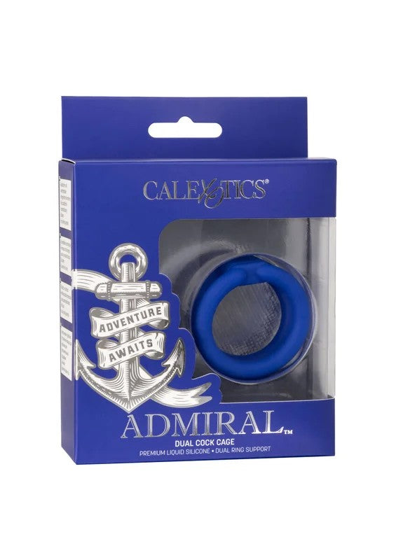 AdmiralDualCockCageBlue
