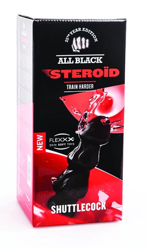 ALLBLACKSTEROIDShuttlecockBlack