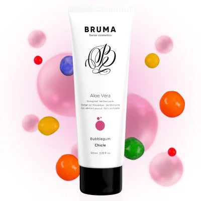 AloeVeraGleitgelBubblegum100ml|Bruma