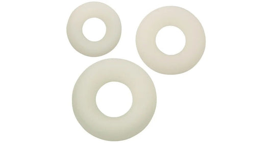 AlphaLiquidSiliconeGlowintheDark3RingSet