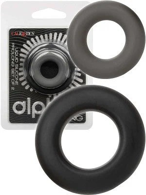 AlphaLiquidSiliconeProlongCockringSet