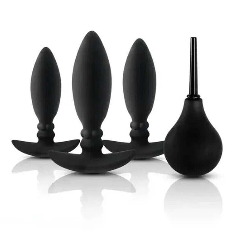 Anal-Setbestehendaus3AnalplugsundIntimdusche