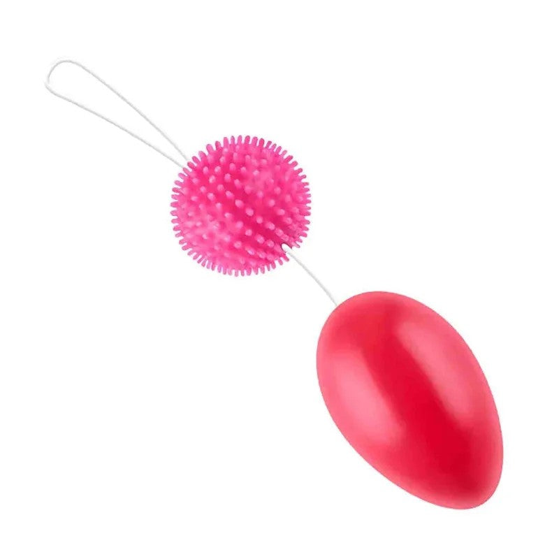 Anal-/VaginalperlenmitstimulierendenReliefs–Pink