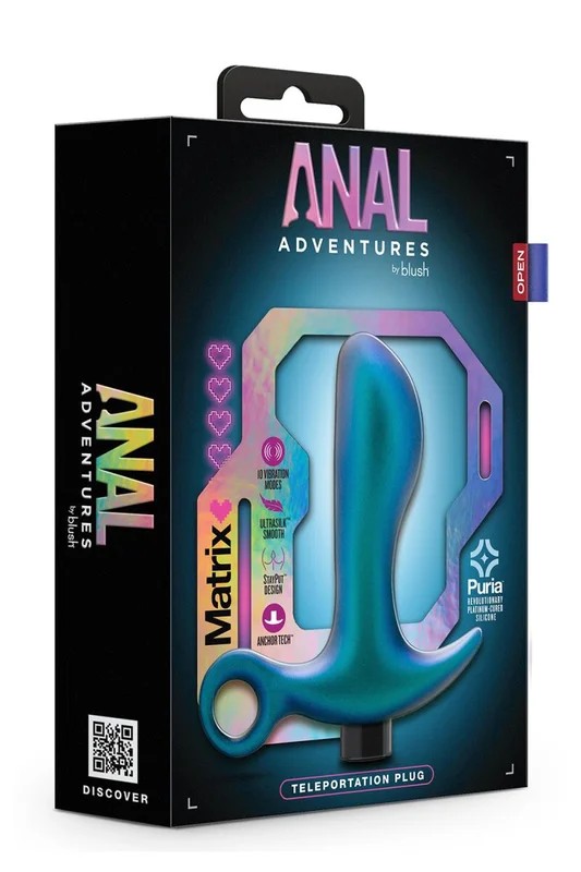 AnalAdventuresMatrixTeleportationPlugLunarBlue
