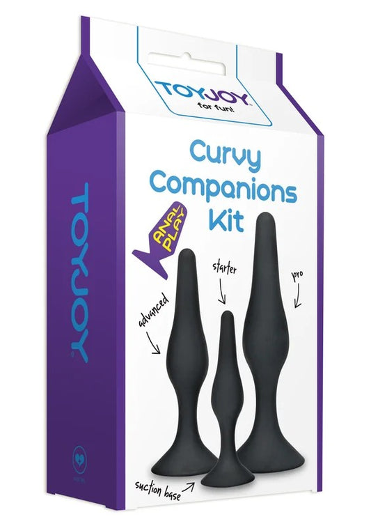 AnalPlaybyTOYJOYCurvyCompanionsKit3Stk
