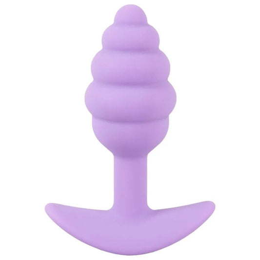 Analplug„MiniButtPlug“mitstarkerRillenstruktur