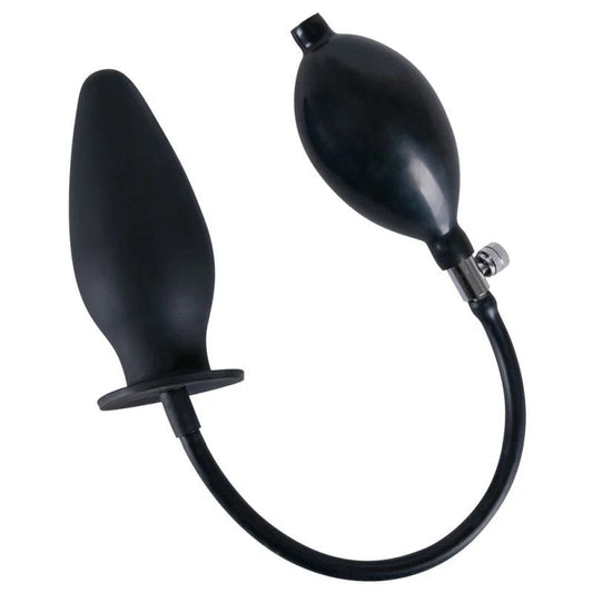 Analplug»TrueBlack«,11,5cm,zumAufpumpen