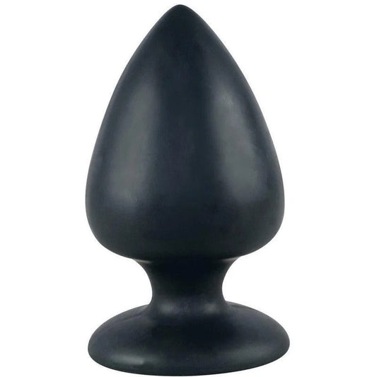 Analplug„XLPlug“ausSilikon–konischØ7.5cm(schwarz)