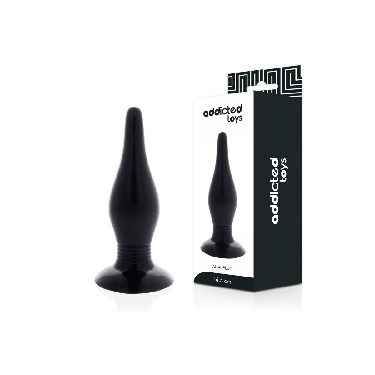 ANALPLUG14.5CMSCHWARZVONADDICTEDTOYS