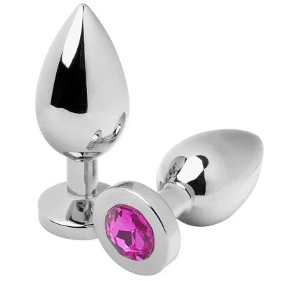 AnalplugDiamondPinkSmall5.71cm|MetalHard