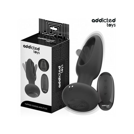ANALPLUGMITVIBRIERENDERZUNGEUNDFERNBEDIENUNGVONADDICTEDTOYS