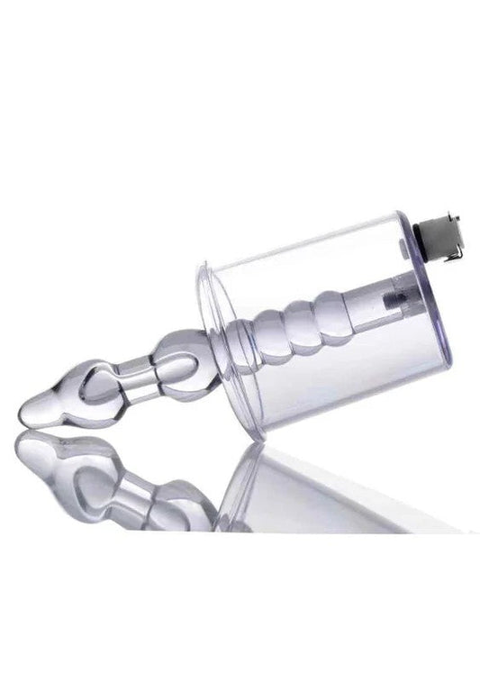 AnalRosebudVacuumwithBeadedRodTransparent