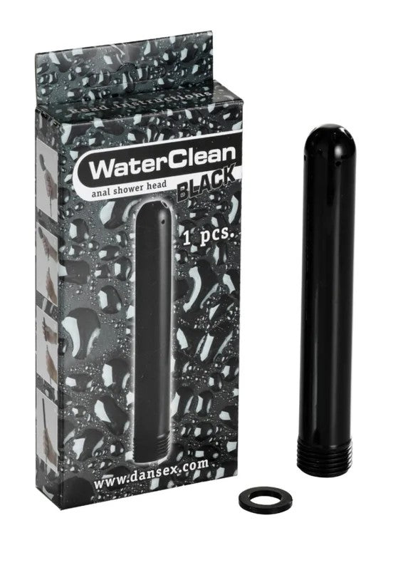 AnalShowerNozzleBlackPlastic
