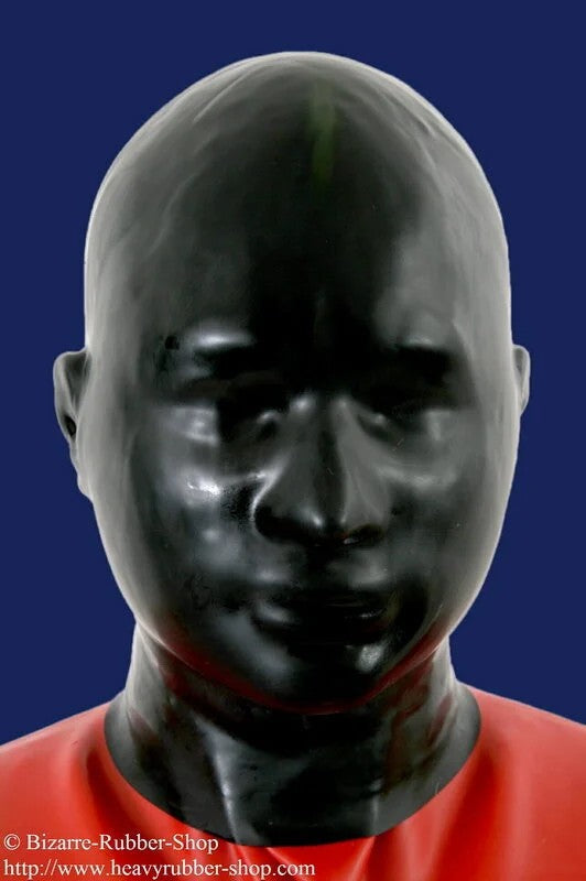 Anatomicalmask2mmwithearsandzipperuniblackZipperstandardeyes/mouth/nose