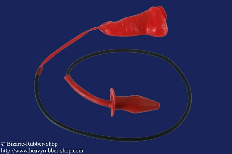 Anatomicaltesticlecondomwithsolidenemaplugblack