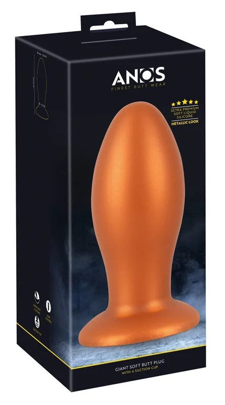 ANOSGiantsoftbuttplugwithsuctioncupØ8,4cm