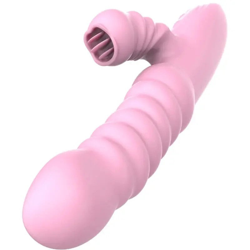 ARMONY–MULTIFUNKTIONSVIBRATORMITSTIMULIERENDERZUNGE,WÄRMEEFFEKT,ROSA