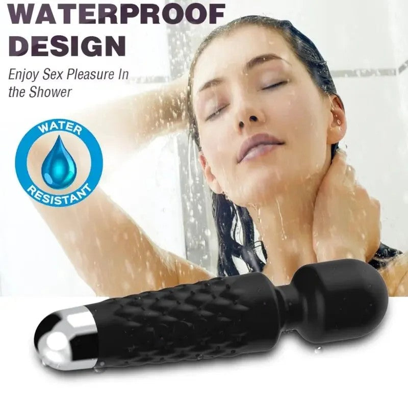 ARMONY–POSTMANMASSAGER&VIBRATORSUPERFLEXIBLERKOPFSCHWARZ