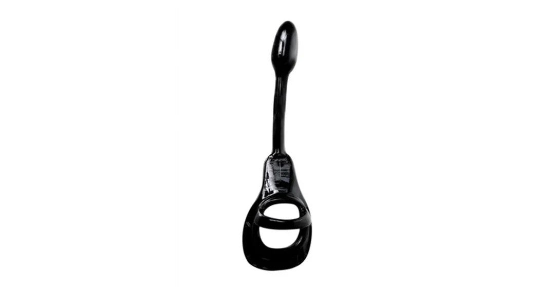 ArmorTugLockCockringWithBallStrapAndButtPlugSmall