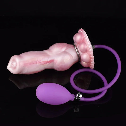 AufblasbarerMonster-Analdildo-Buttplug–IndividuellanpassbaresSexspielzeugfürvaginaleMasturbationundMilch