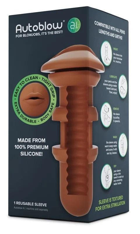 AutoblowA.I.MouthSleevebraun