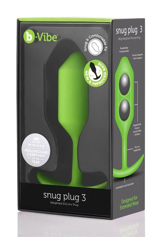 B-VibeSnugPlug3Lime